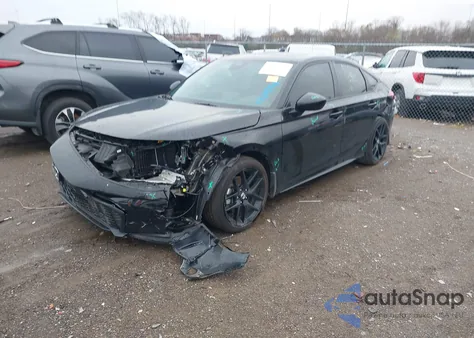 2025 Honda Civic Hybrid Sport from USA, damaged, VIN 19XFL4H89SE013259